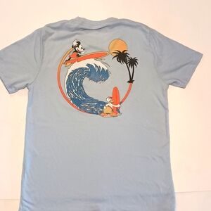 EUC BOYS A&F KIDS SURFER MICKEY TSHIRT SZ 11-12